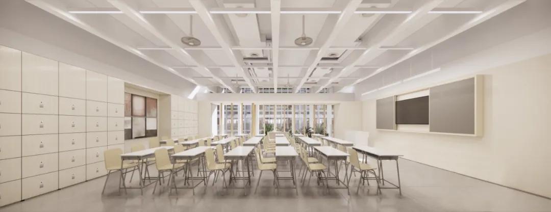 梅林中学改造方案,福田梅林中学改建