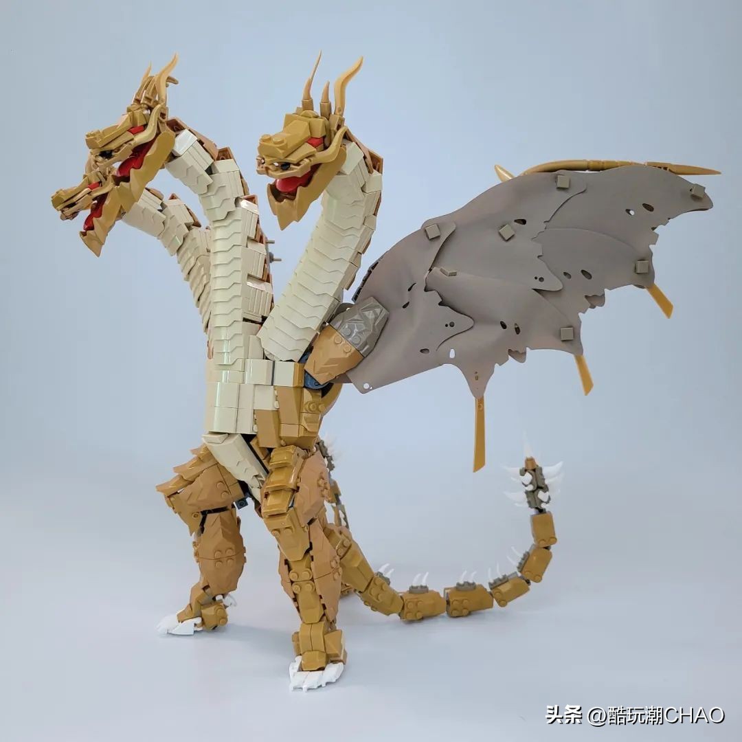 乐高moc大师级作品龙,乐高moc巨龙