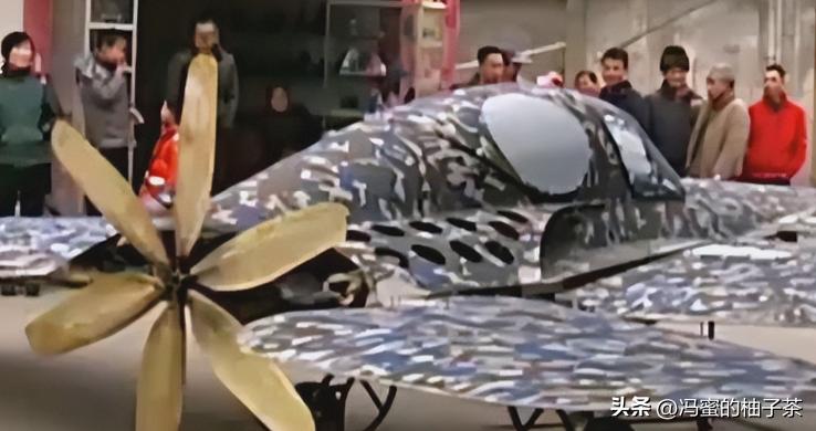 小伙发明f22战斗机,四川民间自制飞机f22