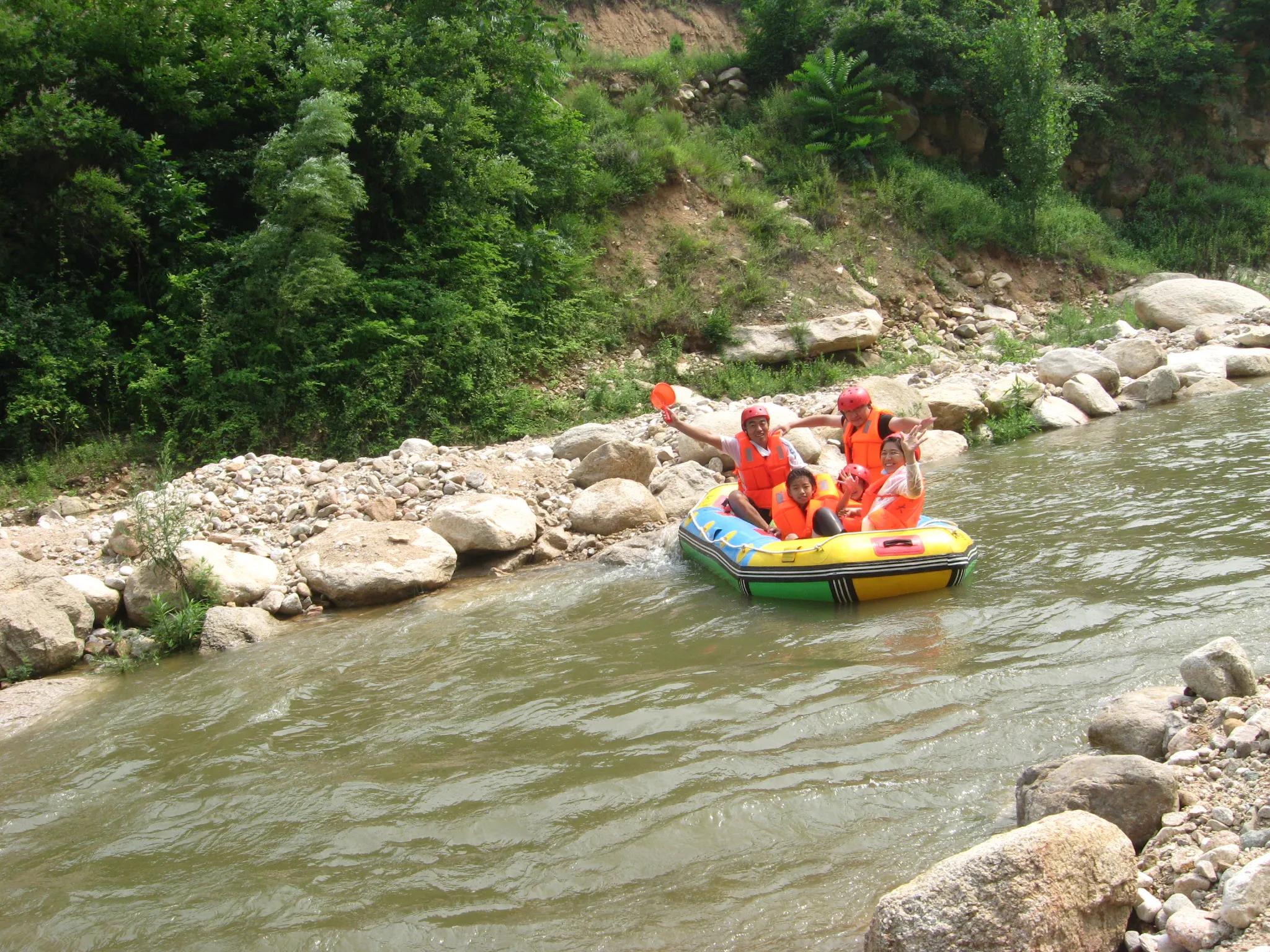 鲁山漂流一日游自驾推荐,鲁山漂流一日游