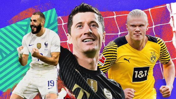 ESPN公布各位置年度十大球员，莱万最佳前锋，坎特领衔中场