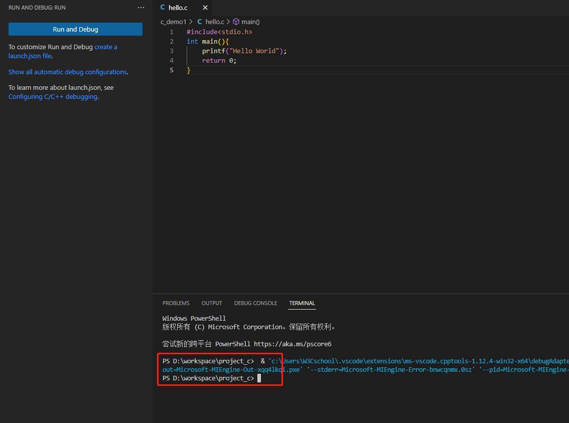 c语言vscode使用教程,vscodec语言配置教程