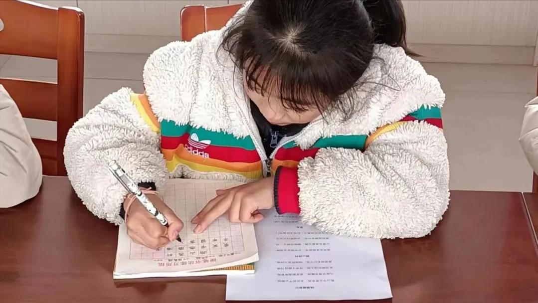 魅力古诗，书写经典——阜阳阜南朱寨镇曹斗小学硬笔书法比赛