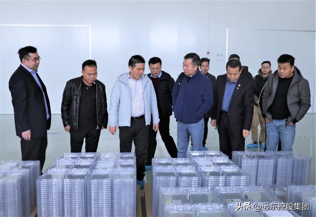 中国联塑集团董事局主席黄联禧率队来访远东参观交流