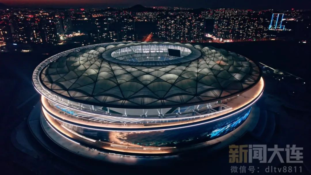 就在今夜足球解说,大连梭鱼湾足球场比赛时间