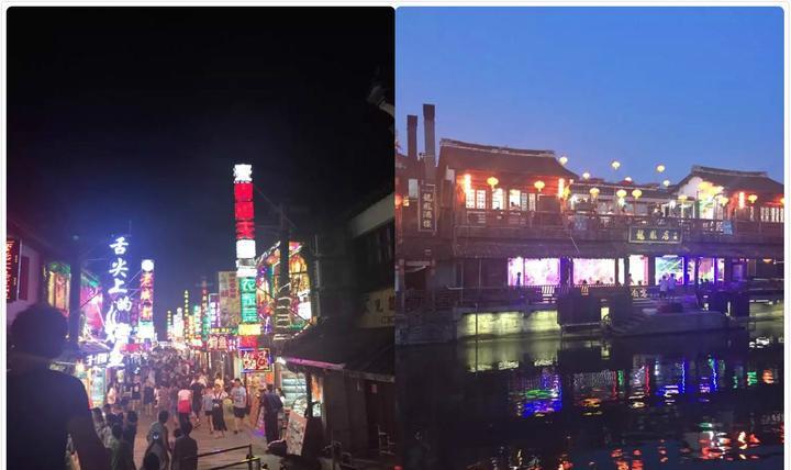 江南水乡古镇旅游美景视频,夜游西塘古镇美丽夜色佳句