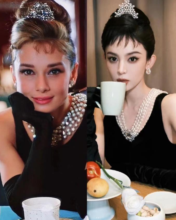 赫本经典复古造型,众明星模仿奥黛丽赫本谁更还原