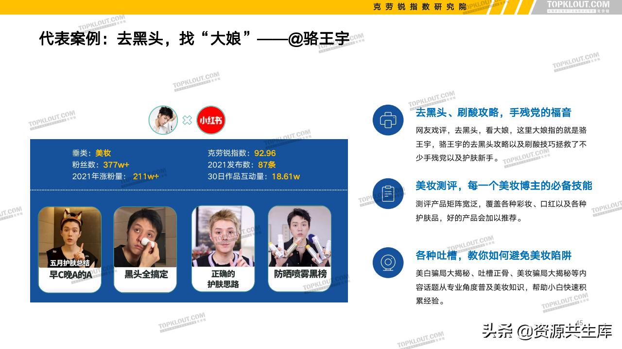 各平台kol的粉丝现状,kol粉丝分析报告