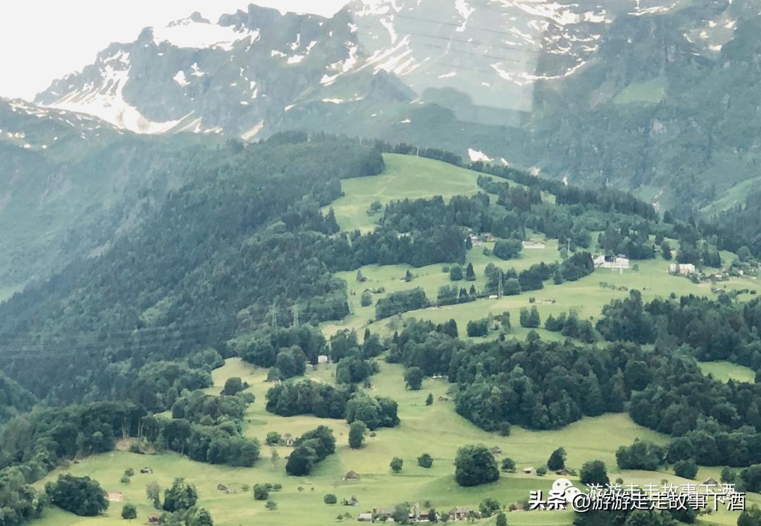 欧洲瑞士旅游线路,卢塞恩金色山口观光火车