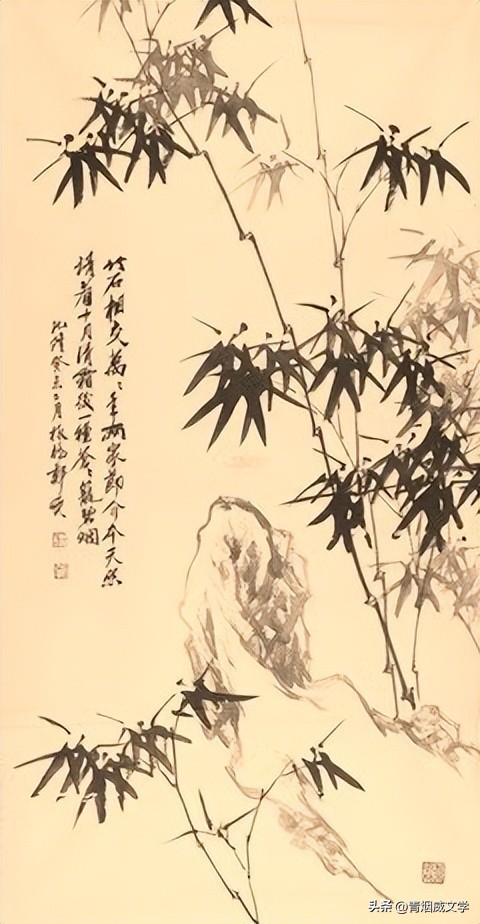 咏竹诗五言绝句,七绝一组咏竹