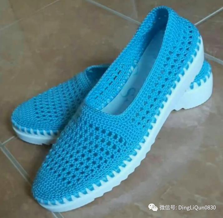 最简单的钩针编织鞋子,针织毛线鞋图案大全