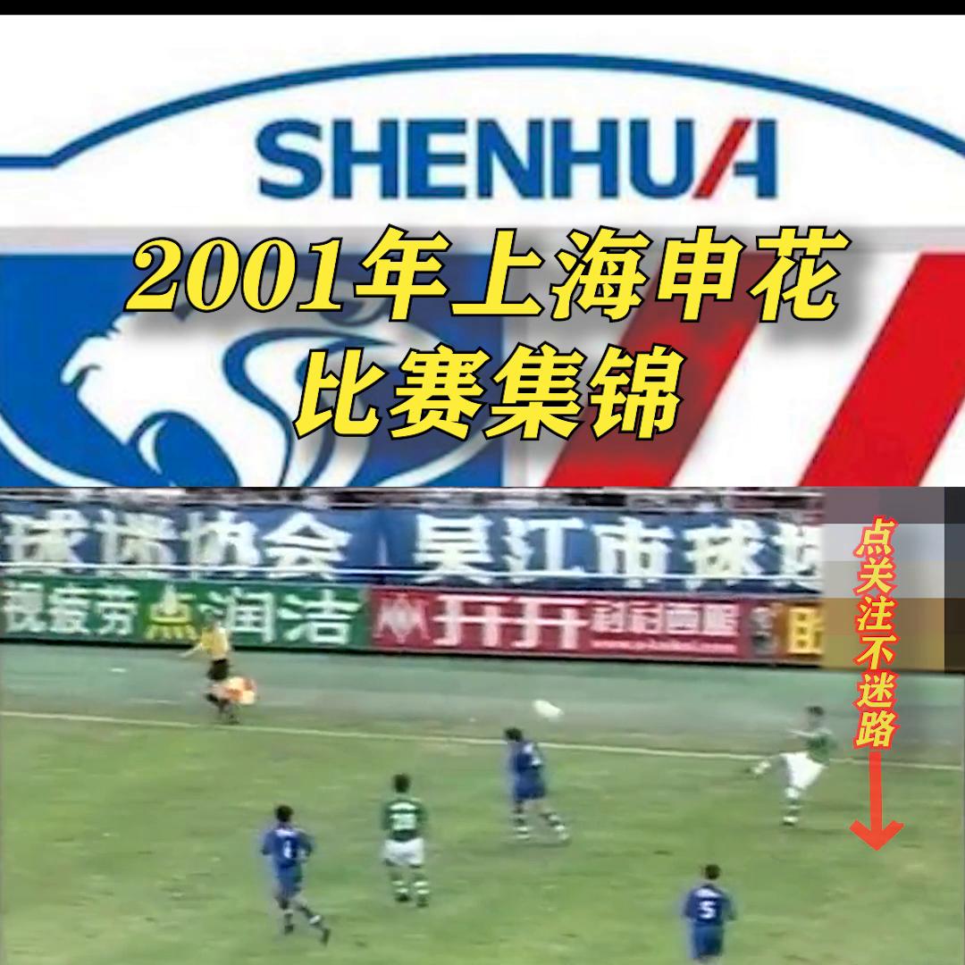 2001年甲a上海申花vs山东鲁能,1999年甲a联赛辽宁6:1上海申花
