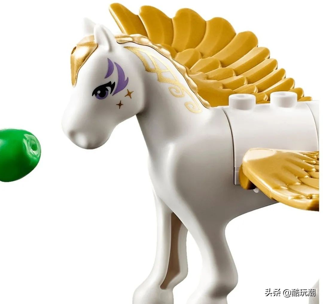 乐高正版马匹和盗版马匹的区别,乐高马匹运输车