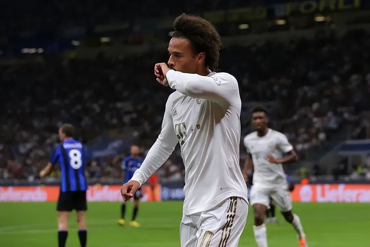 拜仁vs国际米兰萨内进球,欧冠萨内