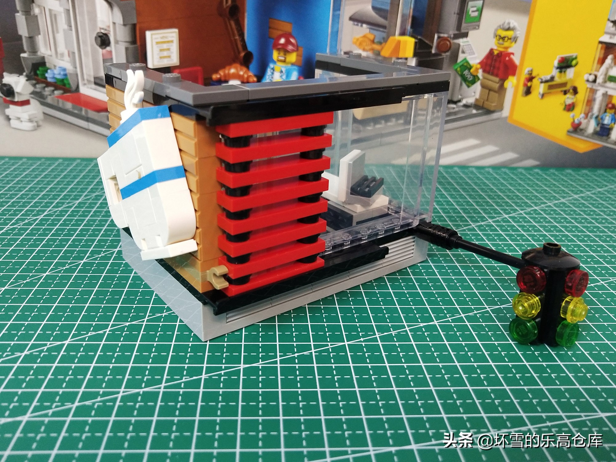 又大又炫酷的城市乐高,乐高创意百变街