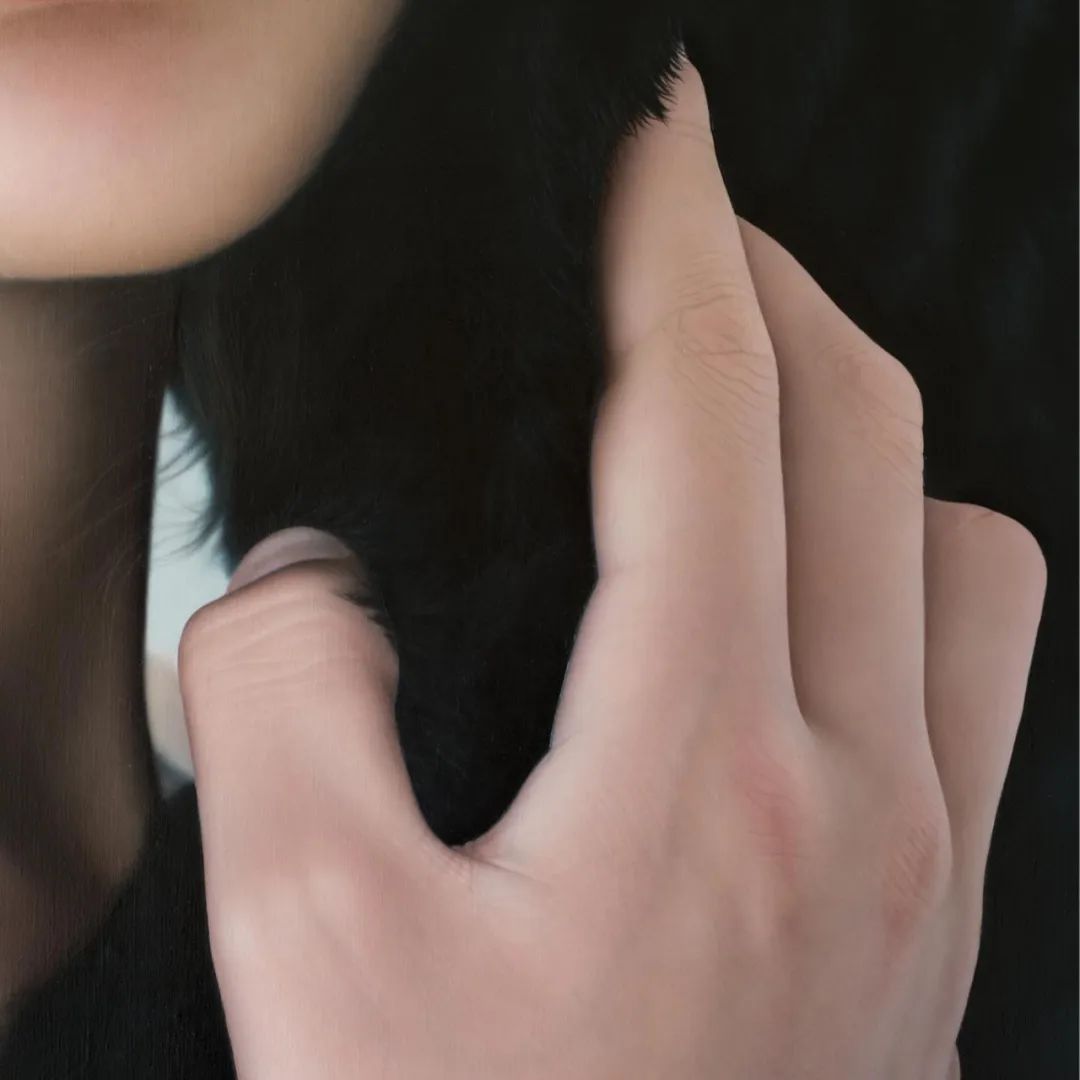 冷军最出名的5张女性肖像画,冷军画少女图