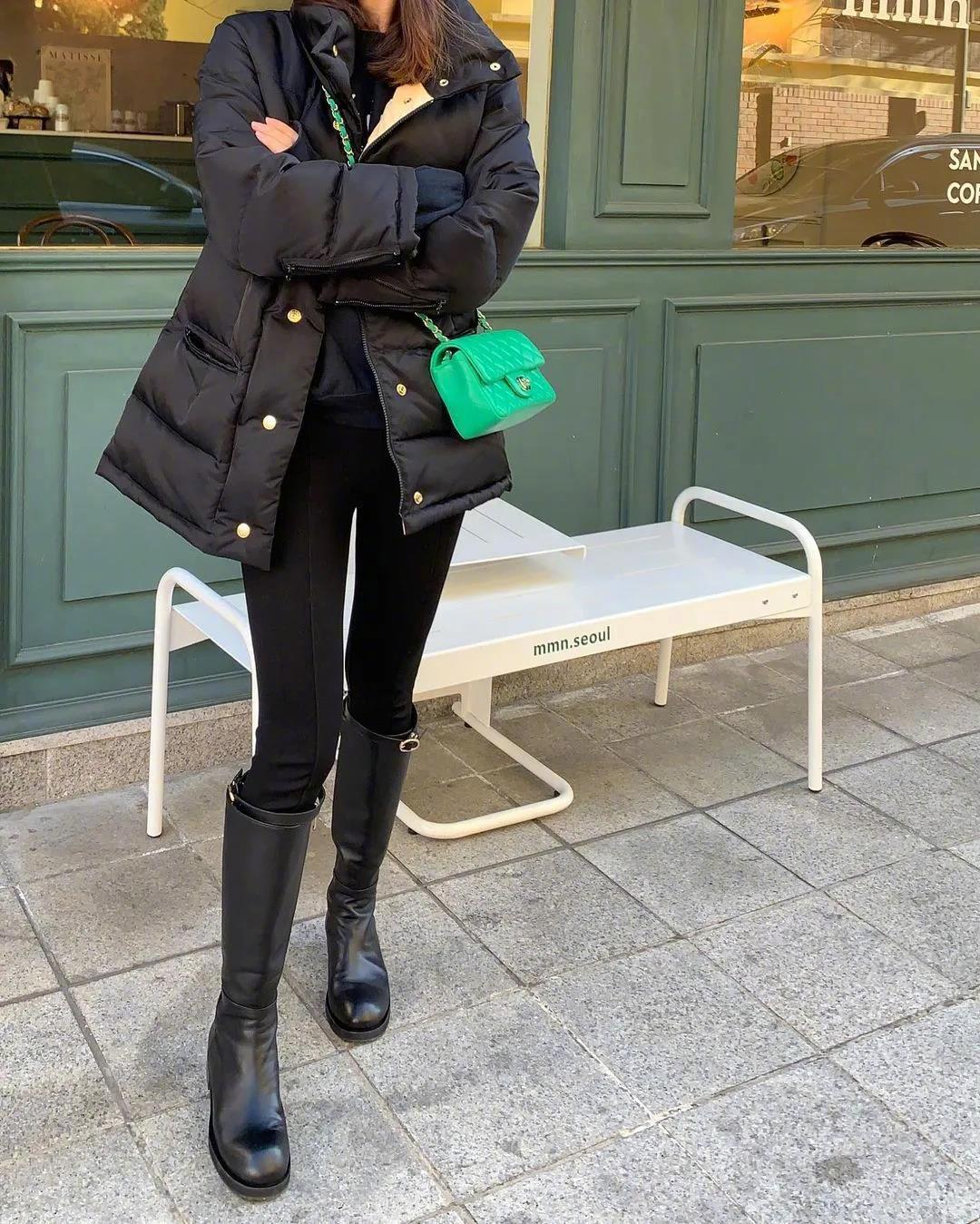 今年流行的长筒靴穿搭,今年最流行穿搭鞋子长筒靴