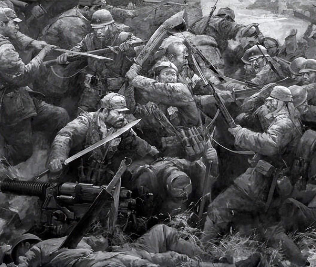 八路和日军拼刺刀,八路军3000人对战日军1万人
