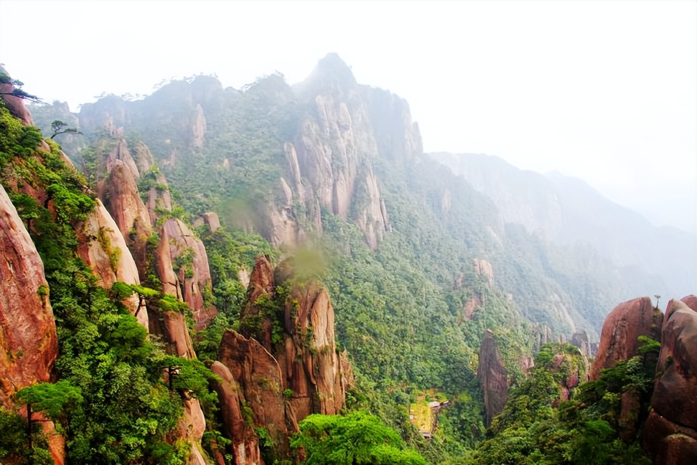 关于三清山的诗句五岳,诗人笔下的三清山