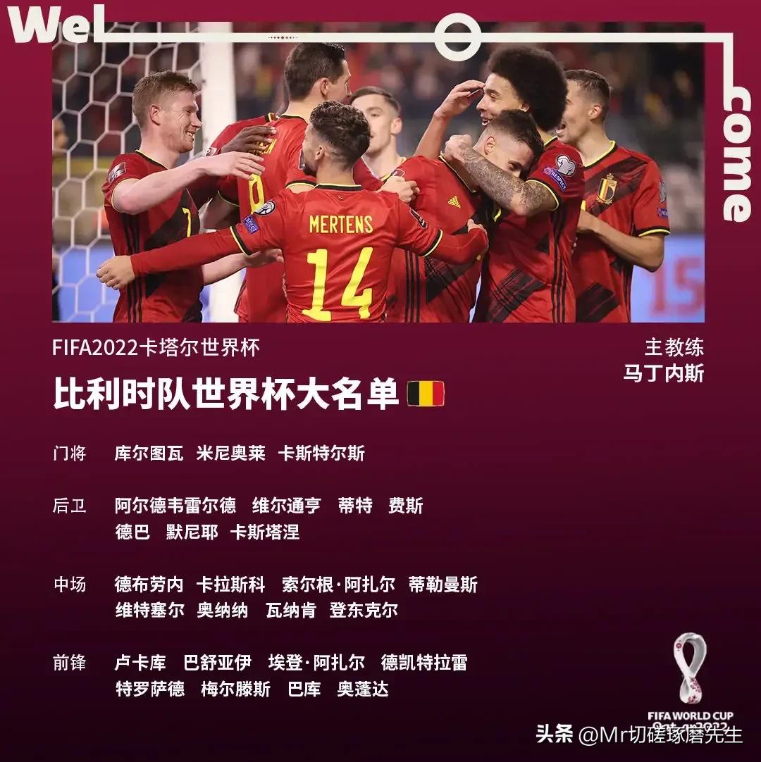 卡塔尔世界杯32支队伍,卡塔尔世界杯决赛两球队人员名单