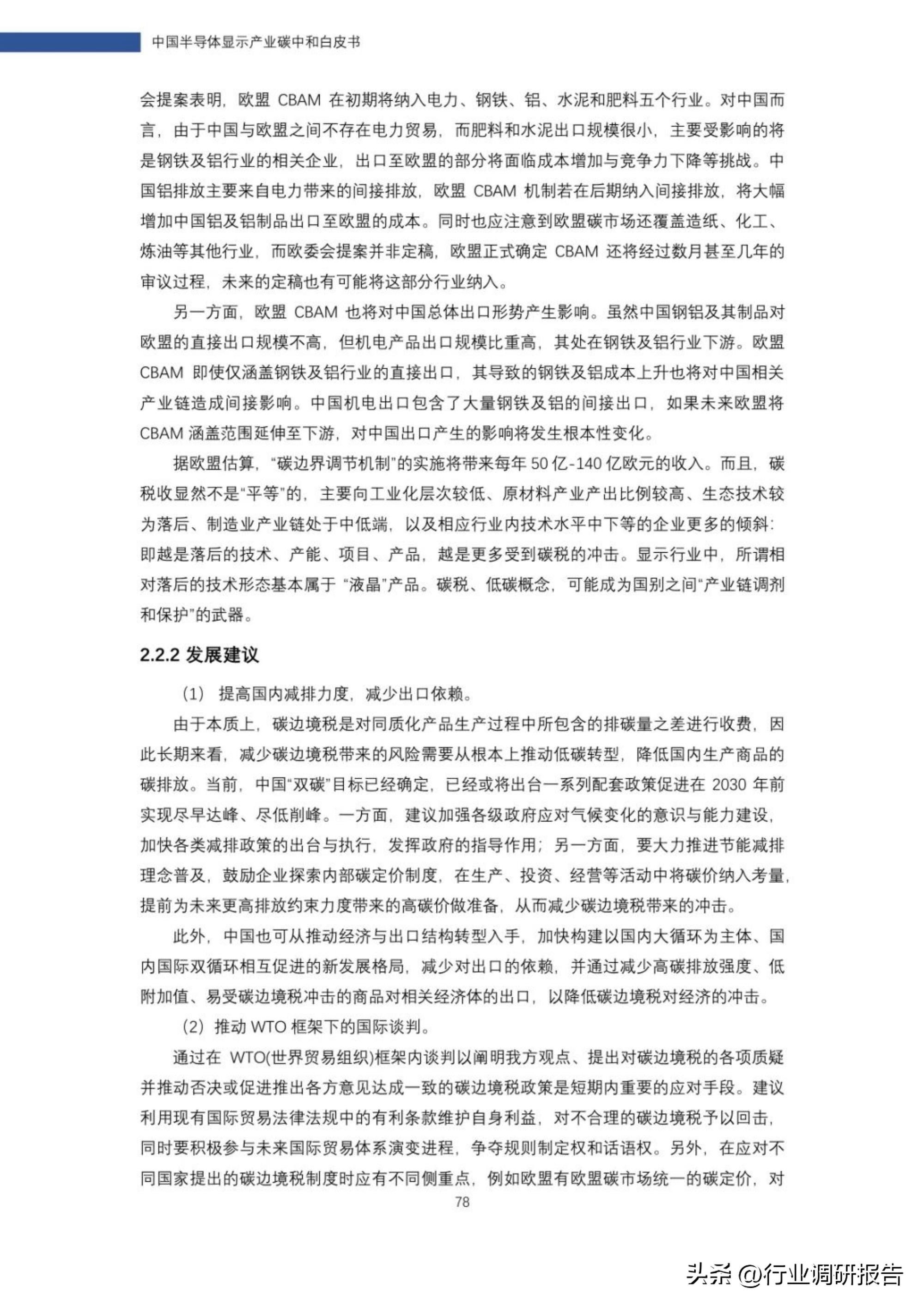 2022年中国半导体显示产业碳中和白皮书