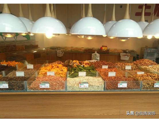干果炒货店装修风格,炒货店新手装修