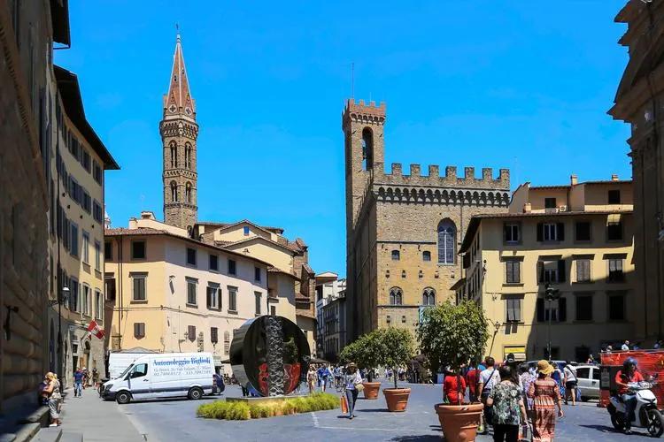 意大利翡冷翠佛罗伦萨广场,艺术之都佛罗伦萨