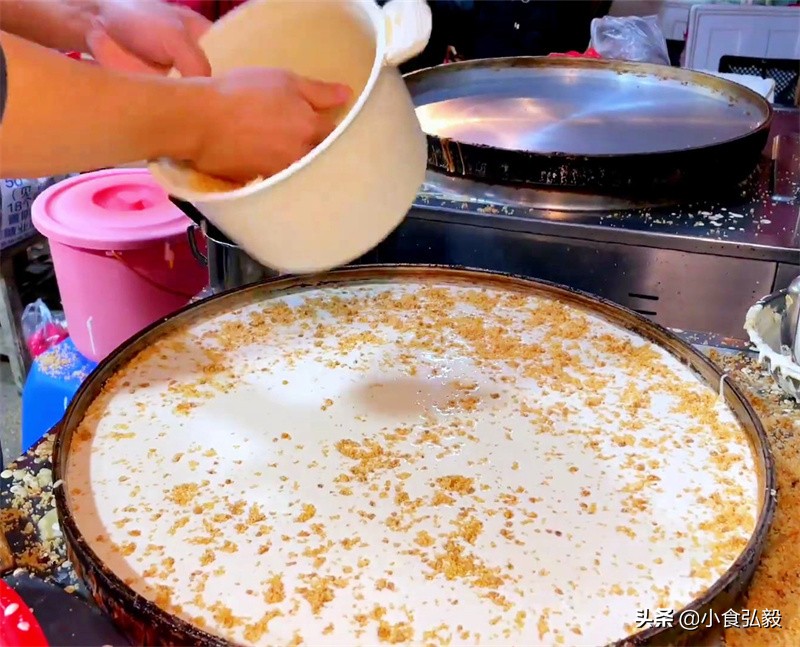 正宗福建满煎糕,正宗闽南花生煎糕