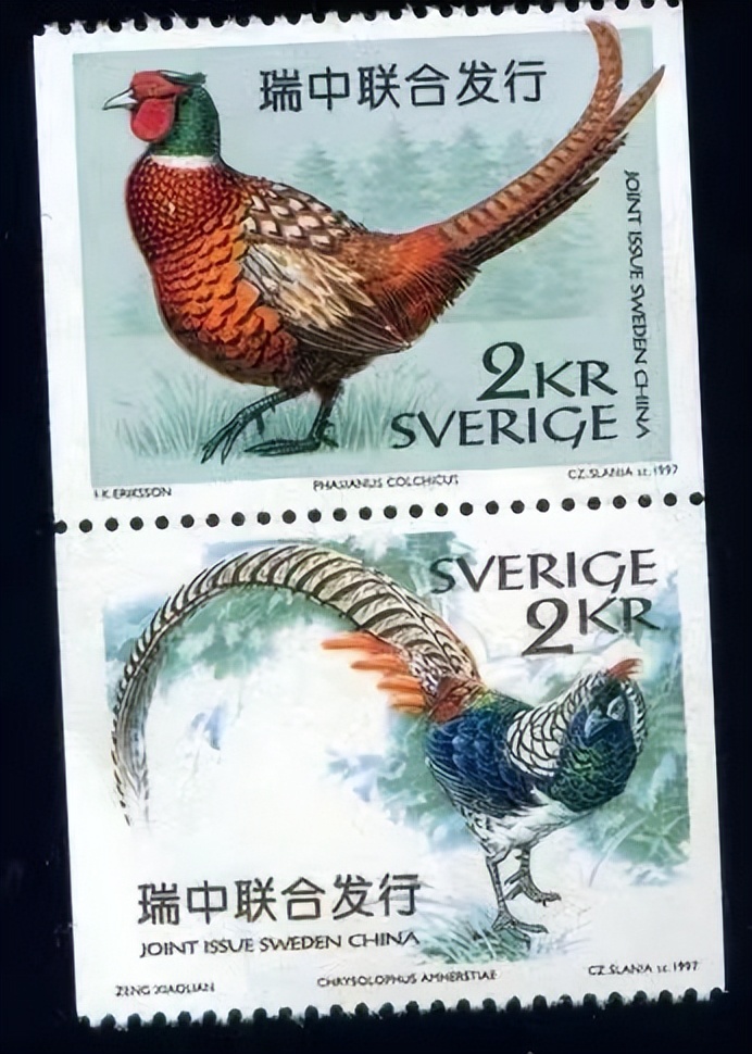 中瑞联合发行的邮票,中外联合发行的邮票有价值吗