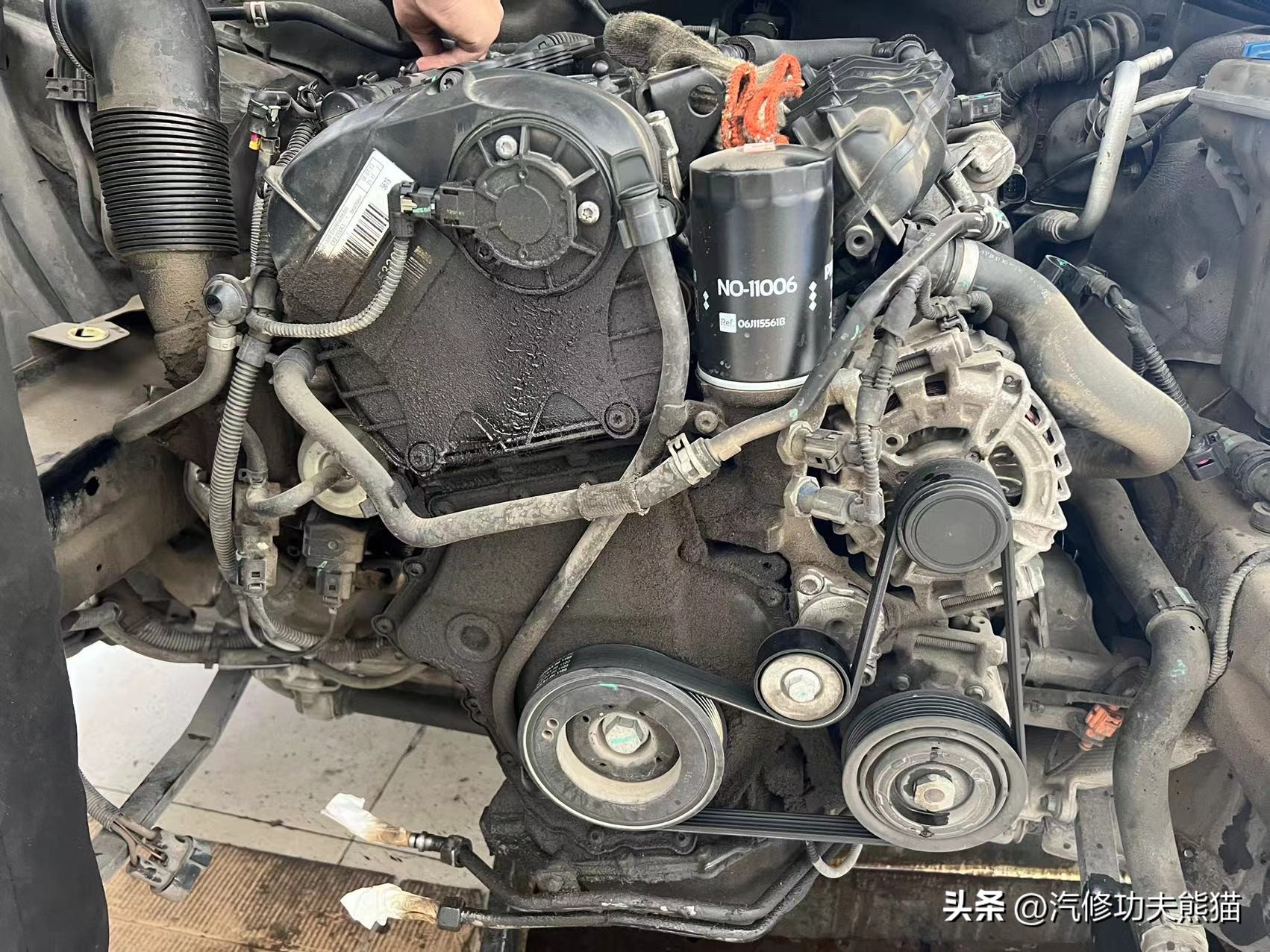 且看你现在机油烧得欢，修的时候给你拉清单，奥迪Q5烧机油怎么修