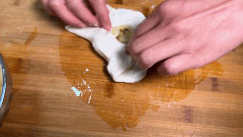 一根香蕉松饼的做法,一根香蕉超简单做美食