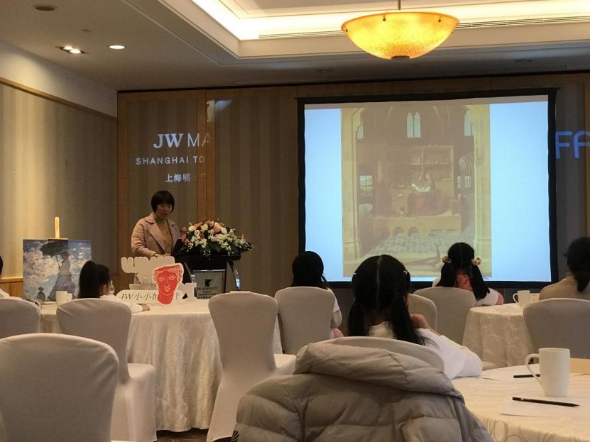 跟着JW城中[小小博学营]，赏名画尝美食，来一场沉浸式美育之旅