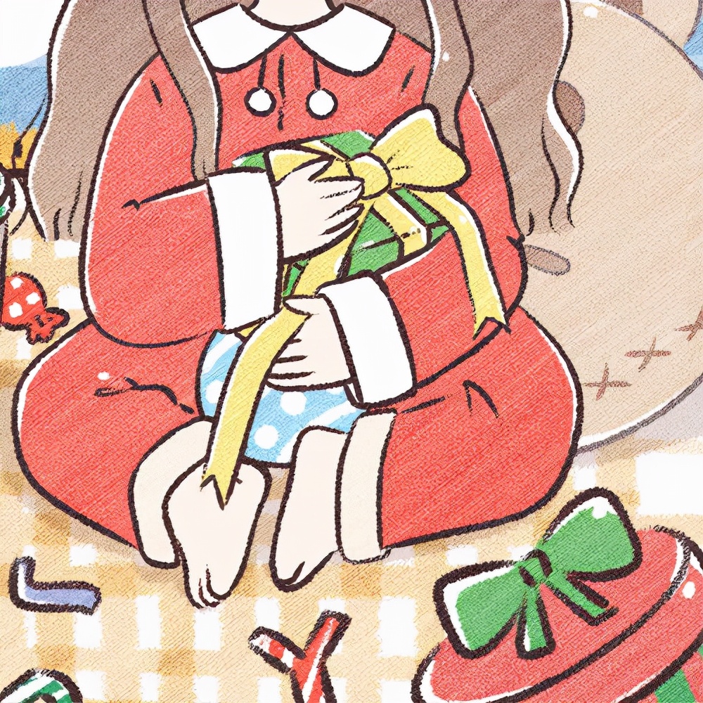 圣诞九宫格创意配图,适合发朋友圈的圣诞九宫格图片