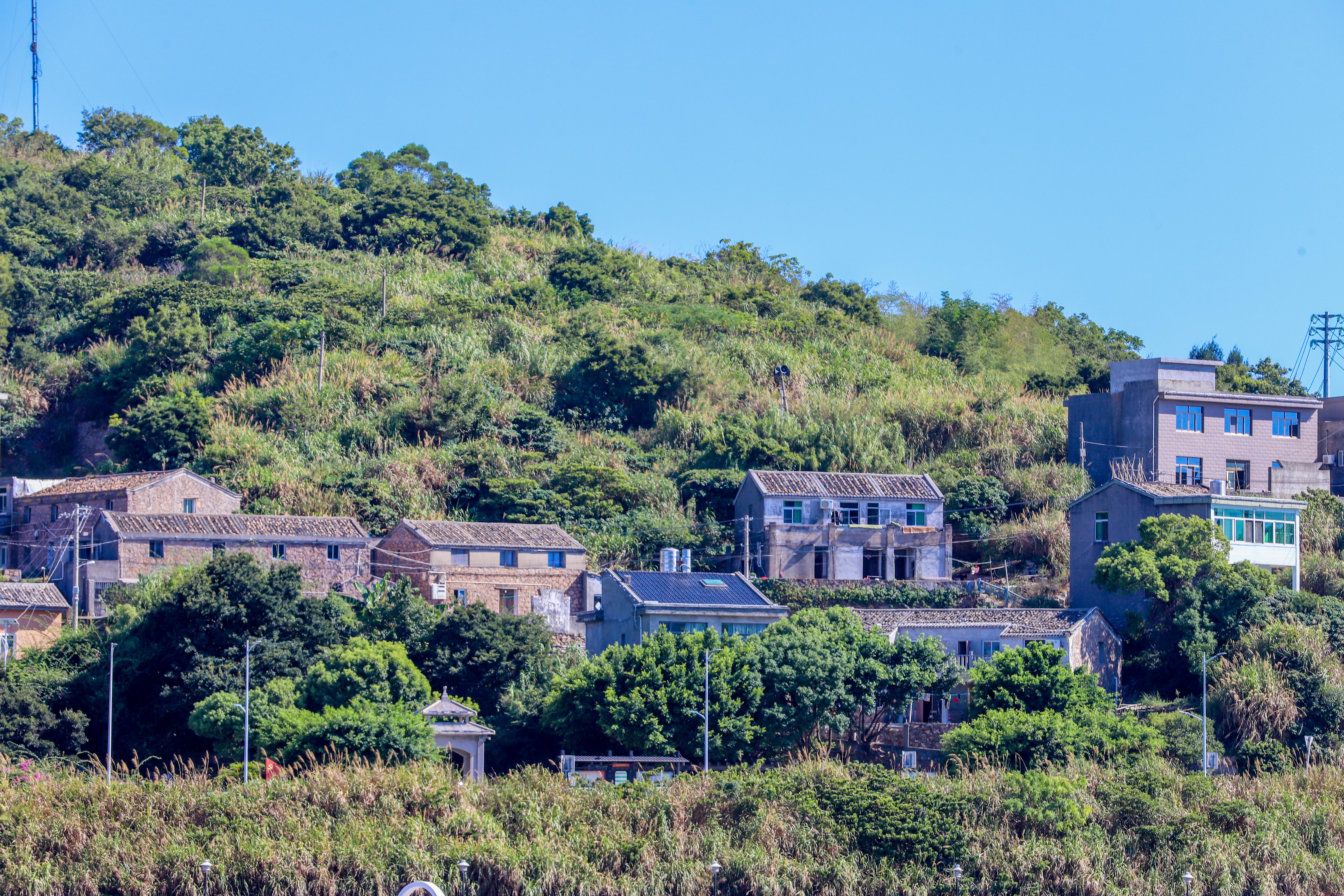 洱海石洞拍照,洞头小洱海天空之镜