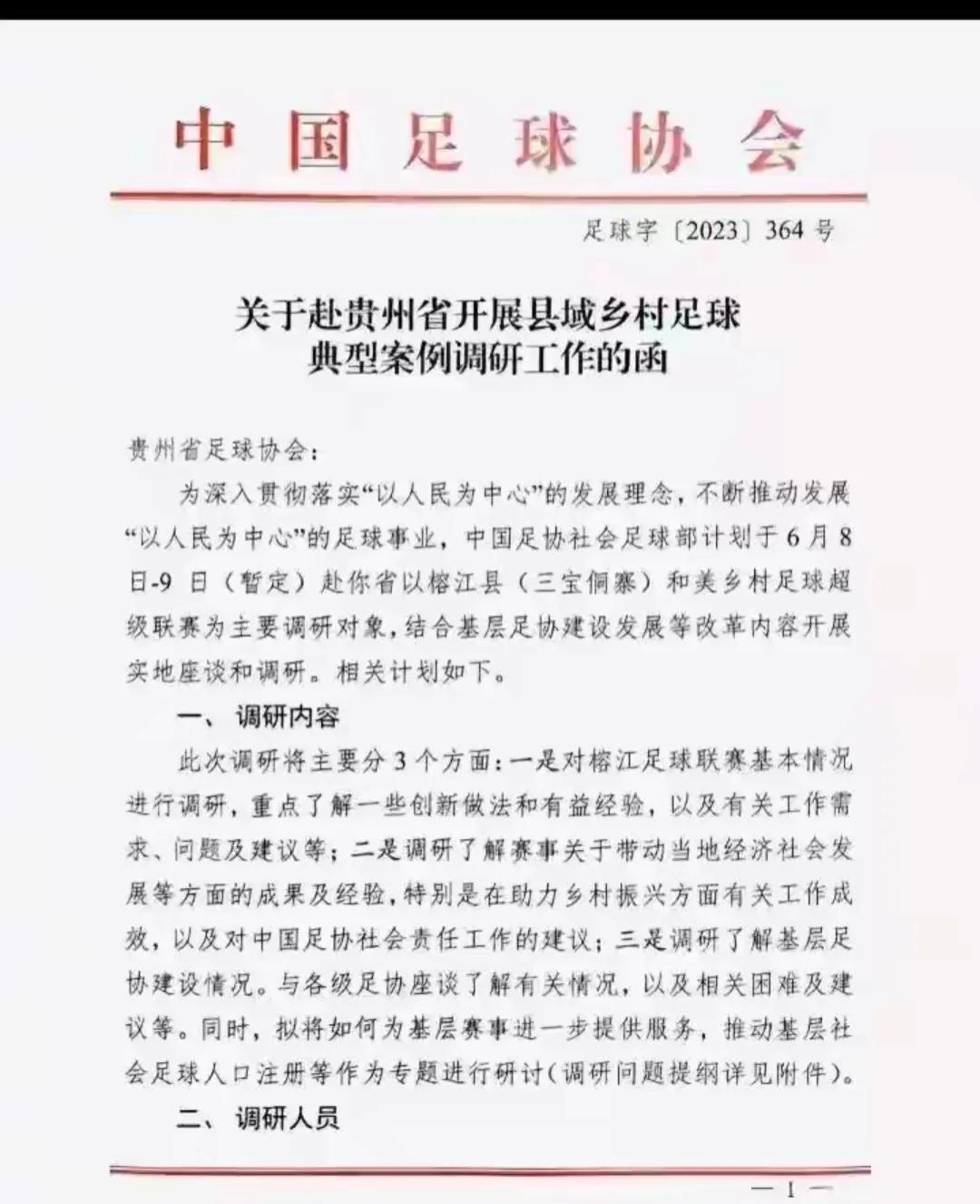 华春莹为“村超”点赞,足协想到“村超”调研,网友:不欢迎。