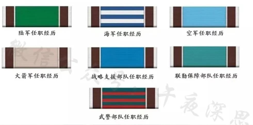 佩戴新式勋表的军人照片,如何佩戴军人勋表