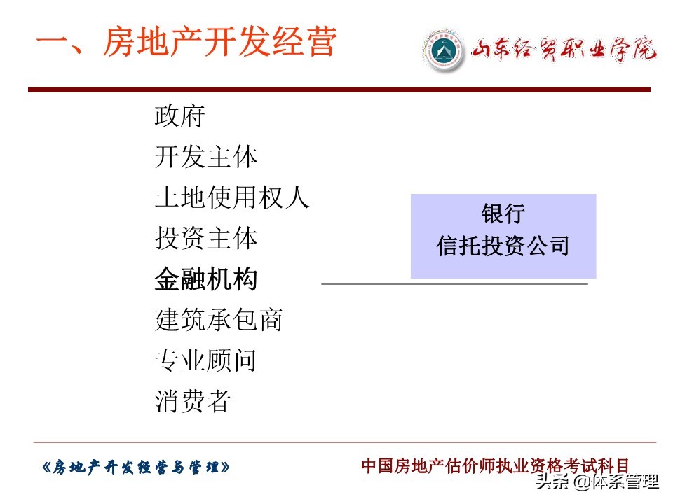 房地产开发经营与管理,房地产经营与管理个人简介