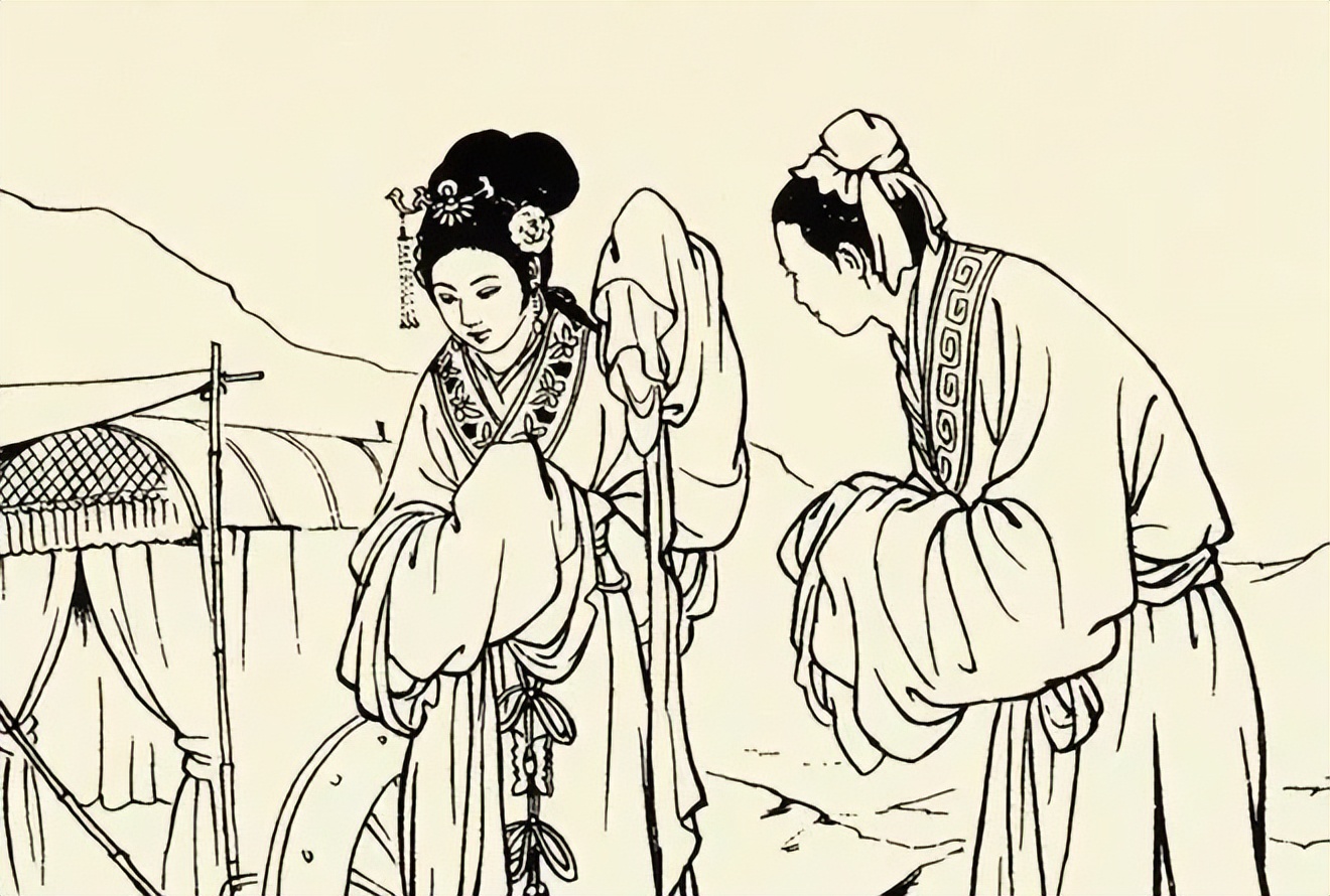 女子遇蟒蛇,民间故事看到打雷劈蛇