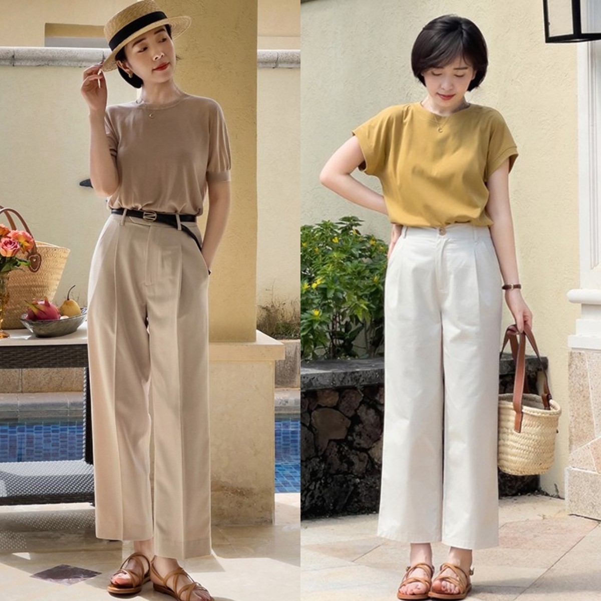 九分裤紧腿烟管裤搭配上衣,九分裤怎么穿搭好看运动