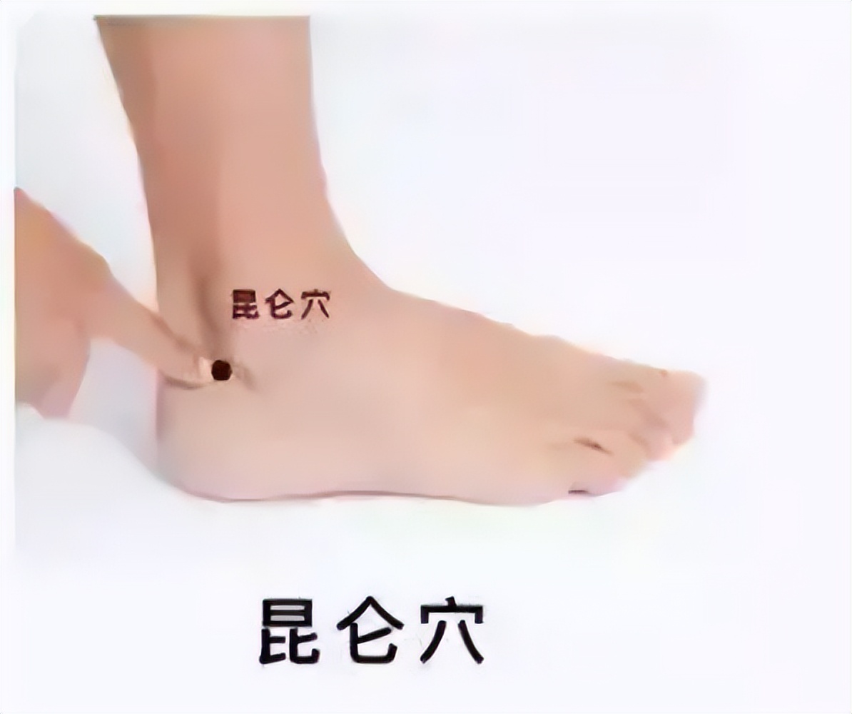 昆仑穴——调理“脚踝扭伤、足跟痛、脊柱侧弯”要穴