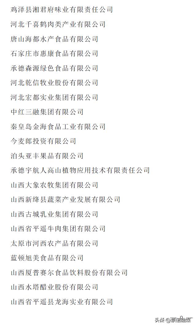 2023年农业产业化龙头企业名单,农业产业化国家重点龙头企业