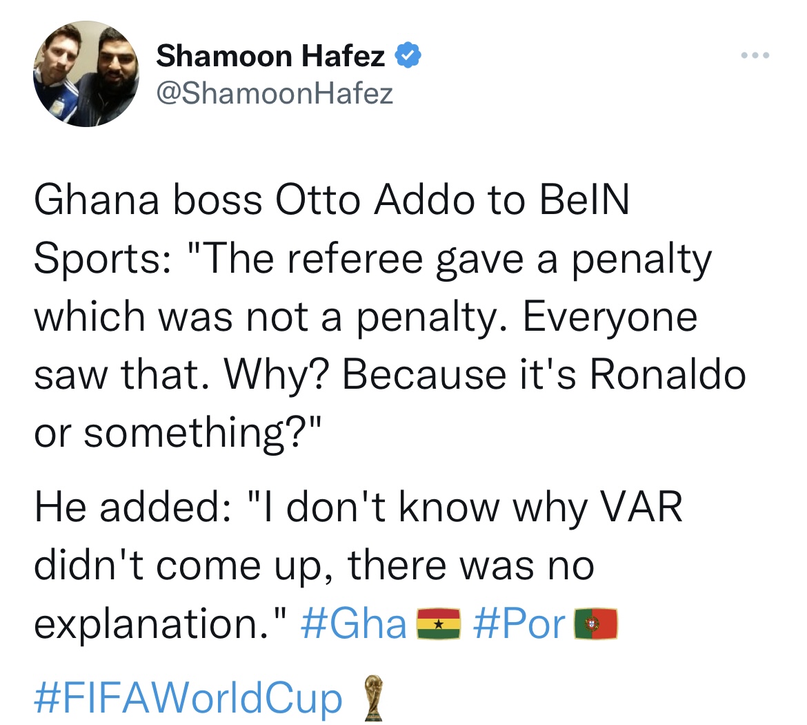 加纳主教练质疑点球,加纳裁判