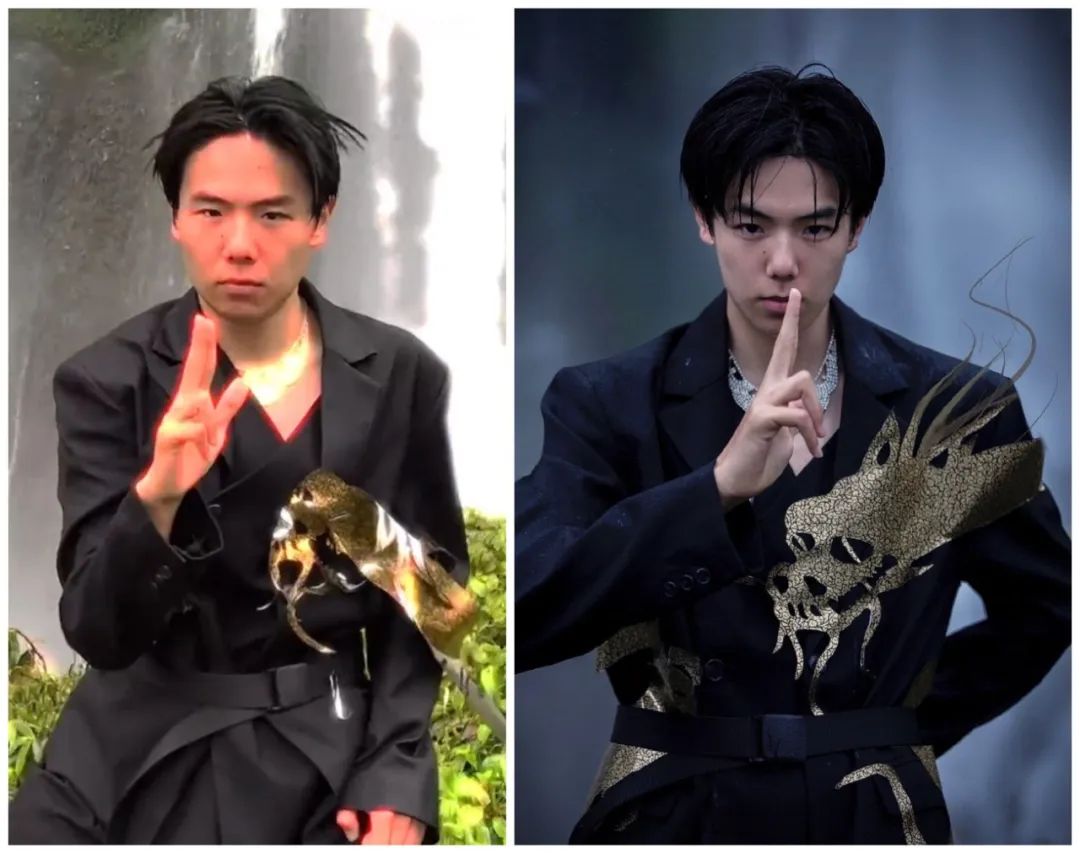 女生的p图技术有多强大,再一次感叹网红的p图技术