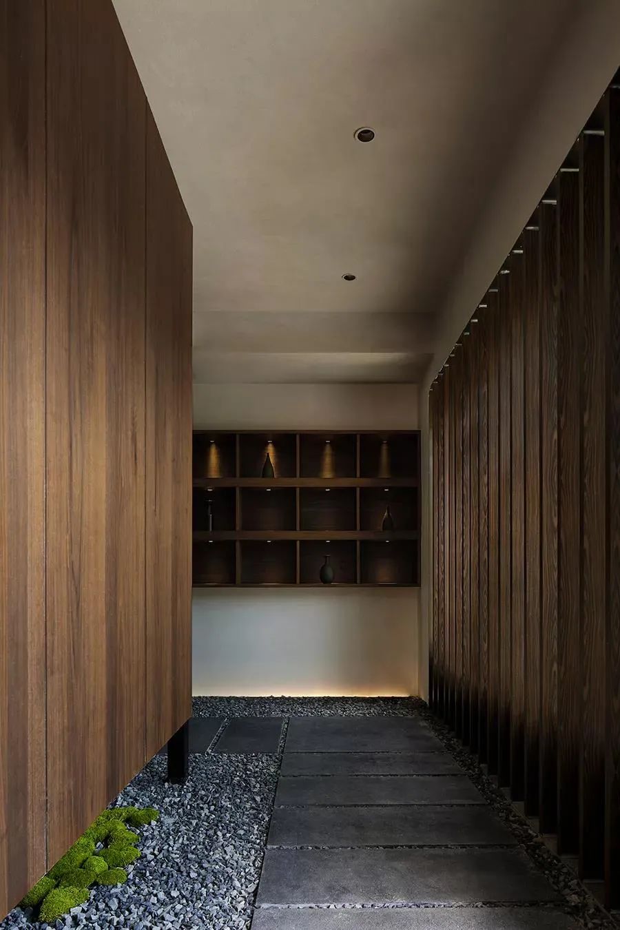 江南风园林中式餐厅设计方案,餐饮空间设计现代新中式