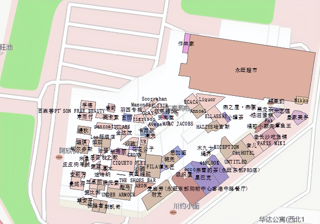 青岛西海岸新区繁华地段商圈,青岛最全的购物广场