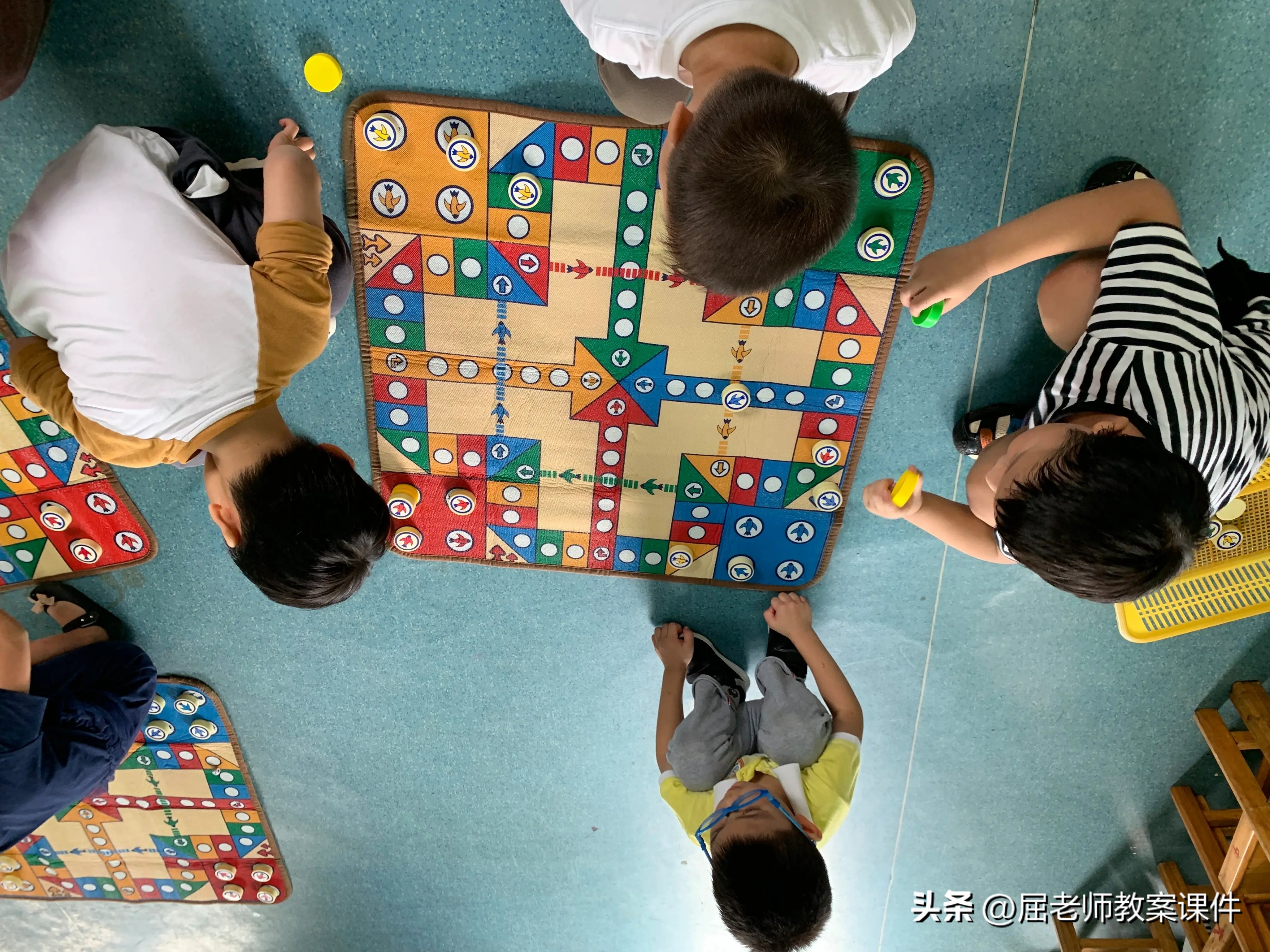 屈老师大班数学数玉米,幼儿大班数学棋类游戏教案