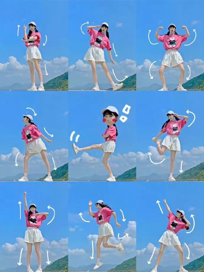 比耶的情侣拍照姿势,拍照姿势拍比耶