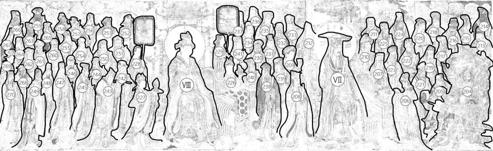 永乐宫三清殿里有几位神仙,永乐宫壁画道家神仙