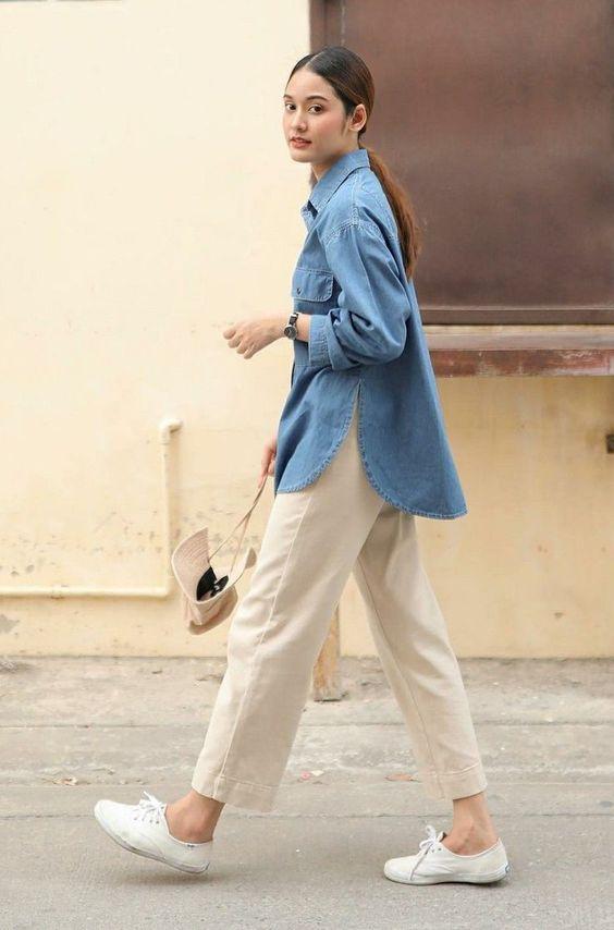 夏季蓝色搭配高级感,高级感蓝色夏季