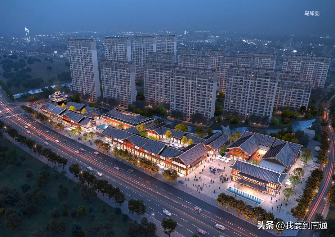 南通正在新建的购物广场,南通发展见证